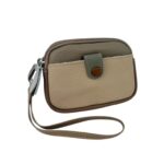 Monedero Multicolor de Piel con Diseño Exclusivo, Asa Corta y 2 Bolsillos para Mujer - Imagen 4