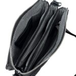 Bolso Bandolera Sintético con Mini Solapa Frontal y 3 Compartimentos Internos para Mujer - Imagen 5