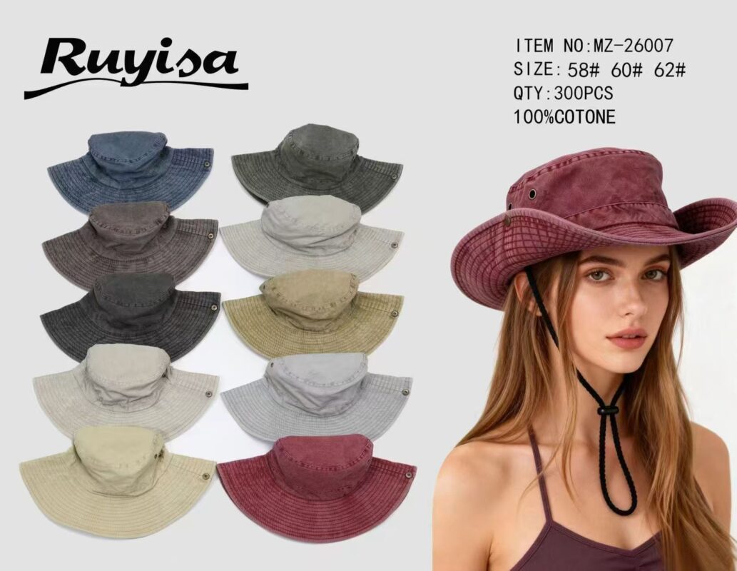 Sombrero Ajustable de Algodón para Mujer con Cuerda y Gran Calidad-All- Mayorista España