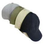 Cómoda Gorra Ajustable de Mujer en Algodón 100% con Visera y Colores Lisos - Imagen 3