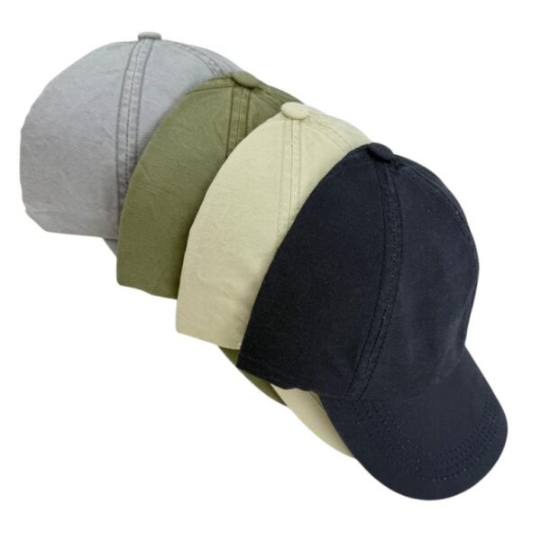 Cómoda Gorra Ajustable de Mujer en Algodón 100% con Visera y Colores Lisos - Imagen 3