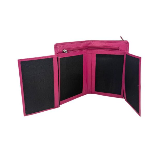 Cartera de Gran Calidad en Piel Nazareno Gabrielli con Caja, Mini Solapa y Fabricado en India - Imagen 12