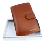 Cartera de Gran Calidad en Piel Nazareno Gabrielli con Caja, Mini Solapa y Fabricado en India - Imagen 6