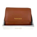 Cartera de Gran Calidad en Piel Nazareno Gabrielli con Caja y Fabricado en India para Mujer - Imagen 3