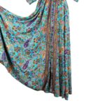Vestido Artesanal Largo de Seda con Talla Única, Bonitos Colores y Gran Calidad para Mujer - Imagen 7
