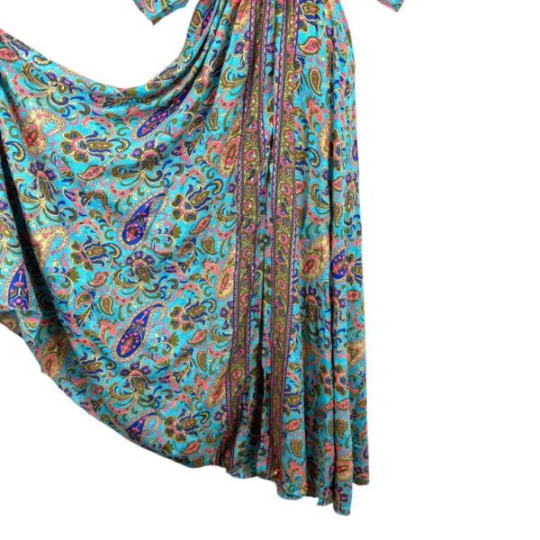 Vestido Artesanal Largo de Seda con Talla Única, Bonitos Colores y Gran Calidad para Mujer - Imagen 7