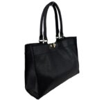 Amplio Bolso Sintético de Mujer con Solapa de Giro y Bolsito Extra con Cremallera - Imagen 3