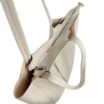 Bolso de Hombro Sintético Universitario con Cremallera + Bolsito Bandolera Interno para Mujer - Imagen 4