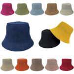 Gorro de Pescador de Mujer en Algodón con Colores Lisos e Ideal para Regalo - Imagen 2