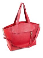 Amplio Bolso de Mano y Hombro en Piel Italiana para Mujer - Imagen 2