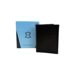Cartera Vertical de Piel Masculina Fabricada en India con Multicompartimentos- Mayorista España