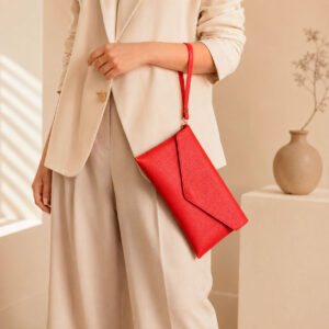 Bolso Bandolera de Piel Italiana para Mujer con Asa de Mano y Solapa Magnética-Principal- Mayorista España