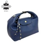 Elegante Bolso de Piel Italiana con Cadena Dorada y Doble Solapa para Mujer - Imagen 10