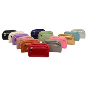 Mini Bolso de Mano Sintético con Doble Compartimento y Asa Extraíble - Mayorista España