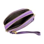 Mini Bolso de Mano Sintético con Doble Compartimento y Asa Extraíble - Mayorista España