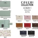 Cartera Larga para Mujer con Asa de Muñeca y Monedero - Coveri Collection- Mayorista España