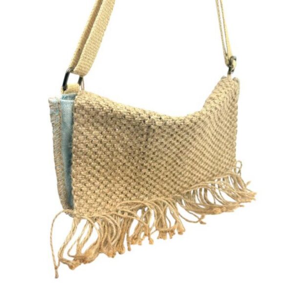 Bandolera de yute con solapa - Imagen 9