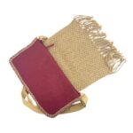 Bandolera de yute con solapa - Imagen 4