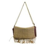Bandolera de yute con solapa - Imagen 5