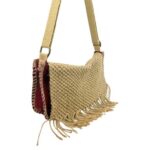 Bandolera de yute con solapa - Imagen 2