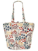 Bolso Tote de Algodón Estampado La Matilda con Cremallera y Vivos Colores para Mujer - Imagen 10