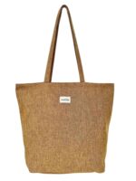Bolso Tote en Algodón La Matilda con Colores Lisos y Cremallera para Mujer - Imagen 13