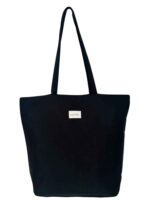 Bolso Tote en Algodón La Matilda con Colores Lisos y Cremallera para Mujer - Imagen 2