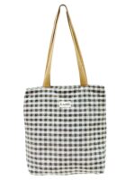 Bolsa Tote Bag en Algodón La Matilda con Alegre Estampado y 2 Asas Largas para Mujer - Imagen 4