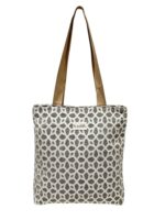 Bolsa Tote Bag en Algodón La Matilda con Alegre Estampado y 2 Asas Largas para Mujer - Imagen 7