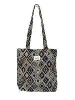 Bolsa Tote Bag Estampada Mujer en Algodón La Matilda con Gran Calidad y Asas Largas - Imagen 9