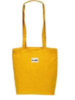 Bolsa Tote Bag en Algodón La Matilda con Colores Lisos, Cremallera y Asas Largas Mujer - Imagen 4