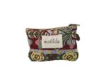 Monedero Compacto y Estampado de Algodón La Matilda con Cremallera para Mujer-Mandalas- Mayorista España