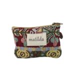 Monedero Compacto y Estampado de Algodón La Matilda con Cremallera para Mujer-Mandalas- Mayorista España