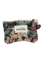 Monedero Compacto y Estampado de Algodón La Matilda con Cremallera para Mujer-Tapiz- Mayorista España