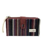 Cartera Grande de Mujer en Algodón La Matilda con Diseño Estampado y Mini Solapa-LineaFuego- Mayoristas España