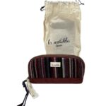 Estuche Portatodo con Asa de Algodón La Matilda con Diseño Estampado para Mujer-LineaFuego- Mayorista España