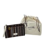Monedero Estampado de Algodón La Matilda para Mujer con Bolsillo Frontal y Cremallera-LineaArena- Mayorista España