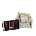 Monedero Estampado de Algodón La Matilda para Mujer con Bolsillo Frontal y Cremallera-LineaFuego- Mayorista España