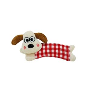 Broche Decorativo La Matilda Gran Calidad Perrito Vichy- Mayorista España
