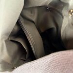 Bolso de Hombro en Lino Lavado con Asa de Color, Botón y Gran Capacidad para Mujer - Imagen 12