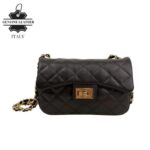 Bolso acolchado con solapa Piel auténtico para regalos Mujer - Imagen 12