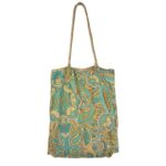 Bolso Shopper Artesanal Estilo Étnico con Asas de Yute para Mujer - Imagen 4