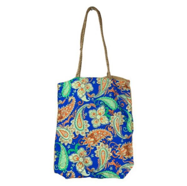 Bolso Shopper Artesanal Estilo Étnico con Asas de Yute para Mujer - Imagen 16