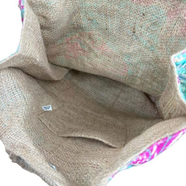 Bolso Shopper Artesanal Estilo Étnico con Asas de Yute para Mujer - Imagen 11
