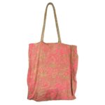 Bolso Shopper Artesanal Estilo Étnico con Asas de Yute para Mujer - Imagen 4
