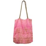 Bolso Shopper Artesanal Estilo Étnico con Asas de Yute para Mujer - Imagen 5