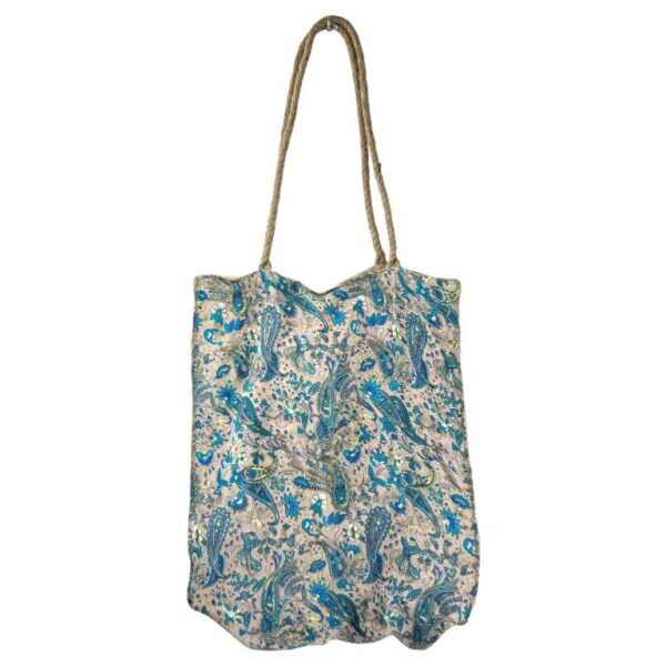 Bolso Shopper Artesanal Estilo Étnico con Asas de Yute para Mujer - Imagen 28