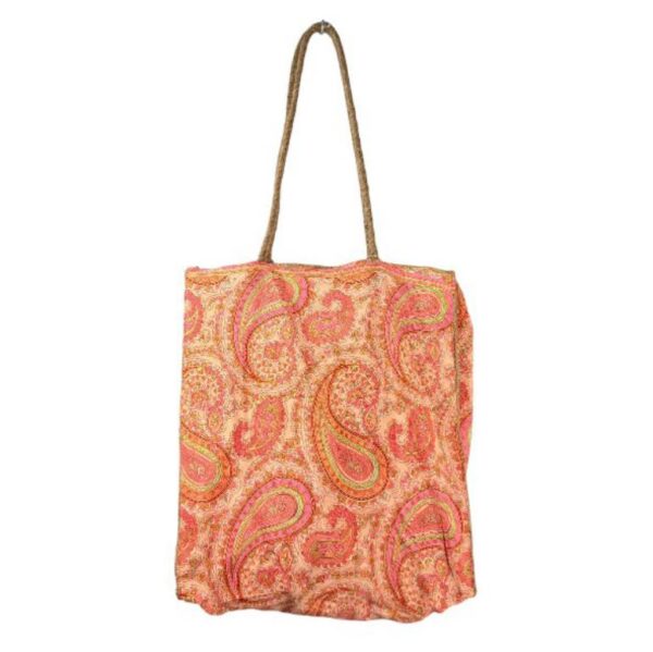 Bolso Shopper Artesanal Estilo Étnico con Asas de Yute para Mujer - Imagen 23