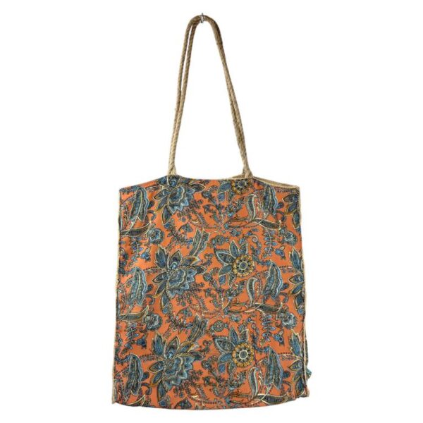 Bolso Shopper Artesanal Estilo Étnico con Asas de Yute para Mujer - Imagen 26