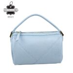 Bolso Pequeño de Piel Italiana con Cierre de Cremallera para Mujer - Imagen 9